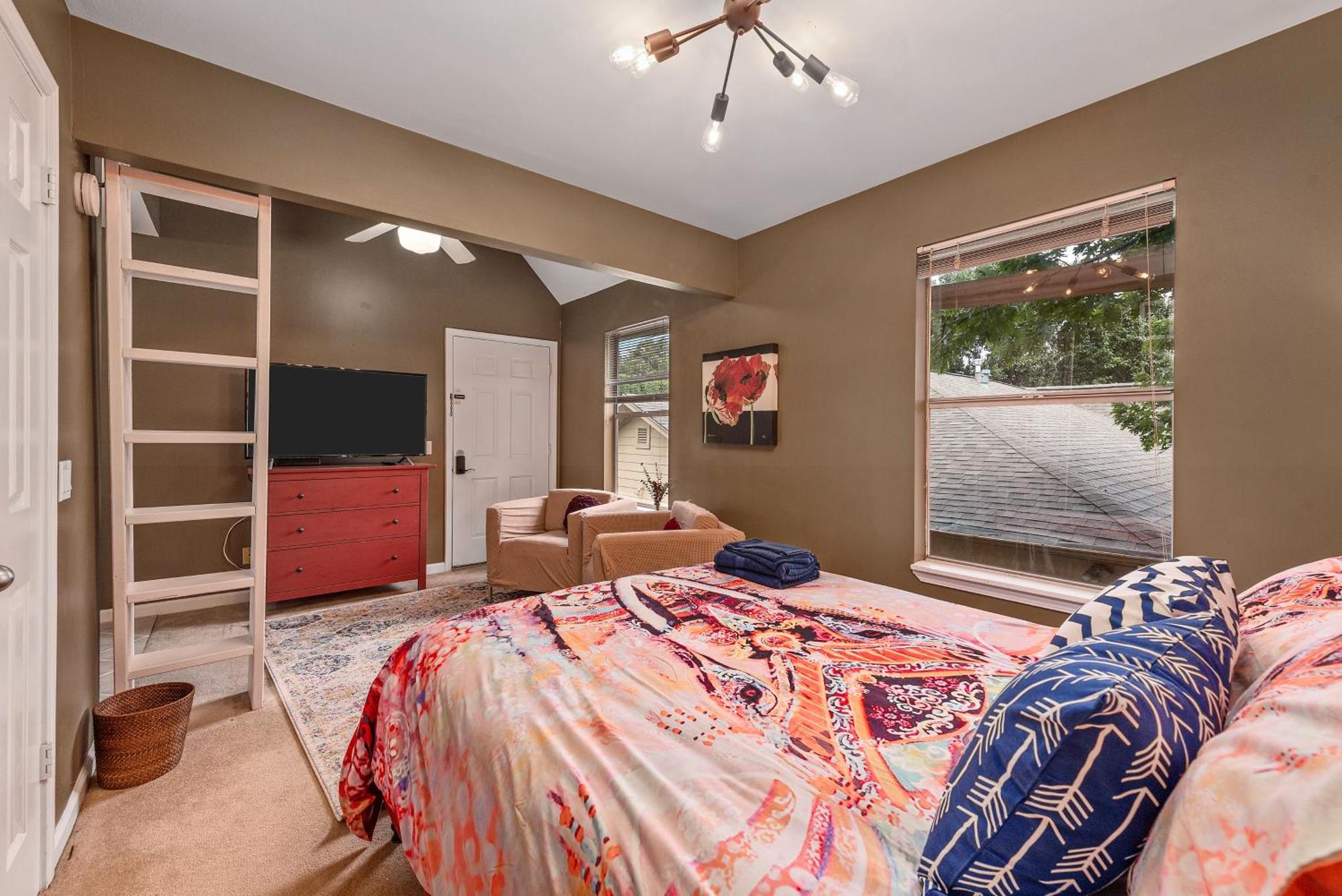 Apartmán Boho-Inspired Haven With Free Park Houston Exteriér fotografie